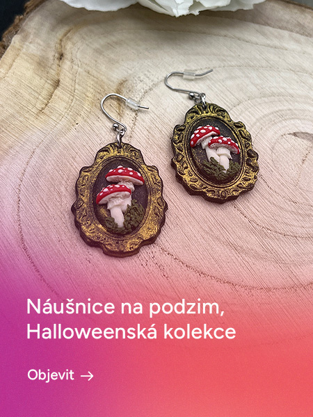 podzimní kolekce náušnice Ekaté Handmade